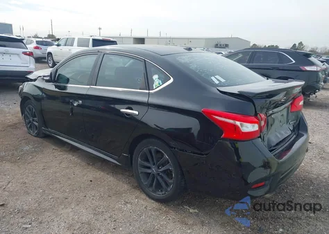 2018 Nissan Sentra Sr from USA, damaged, VIN 3N1AB7AP2JY237165